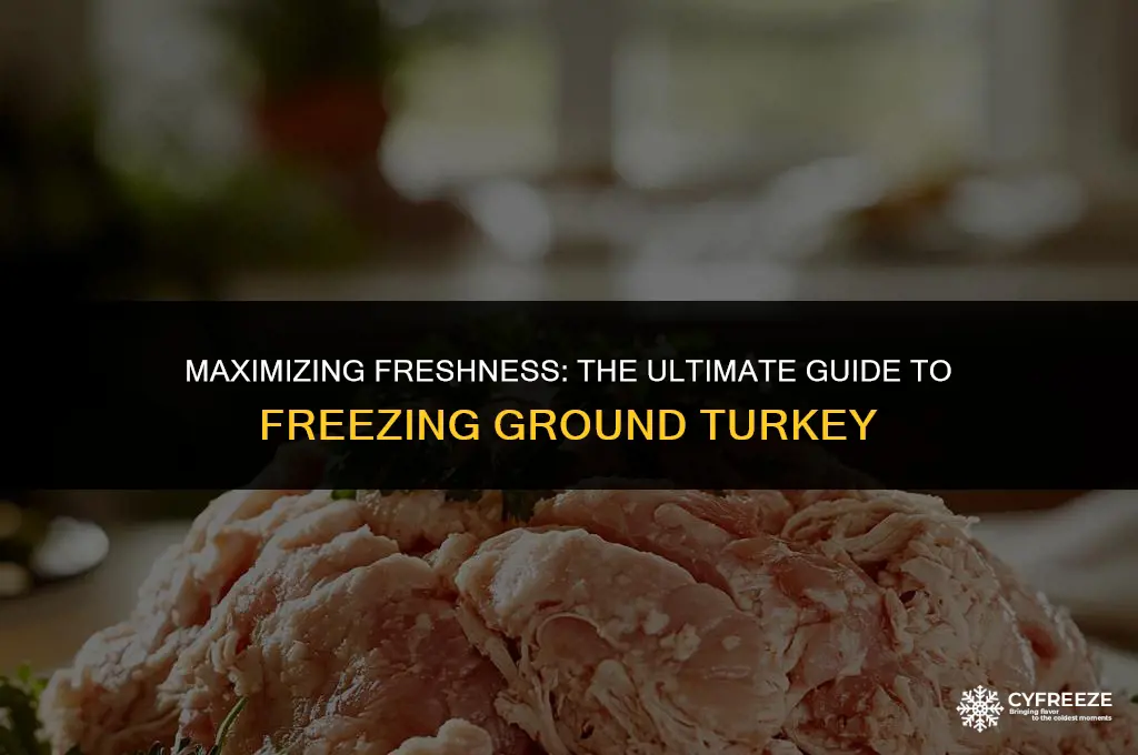 how long will ground turkey last in the freezer