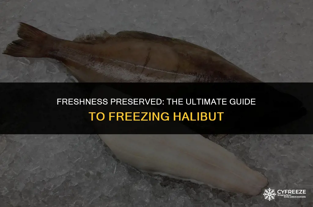 how long will halibut keep in the freezer