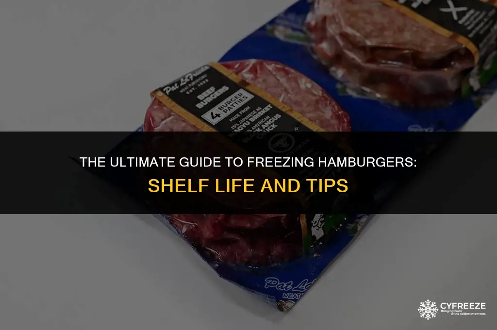 how long will hamburger last in the freezer