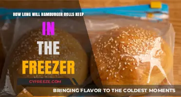 Freezing Hamburger Rolls: A Guide to Longevity and Freshness