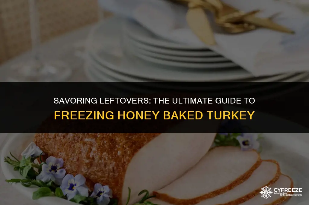 how long will honey baked turkey keep in freezer