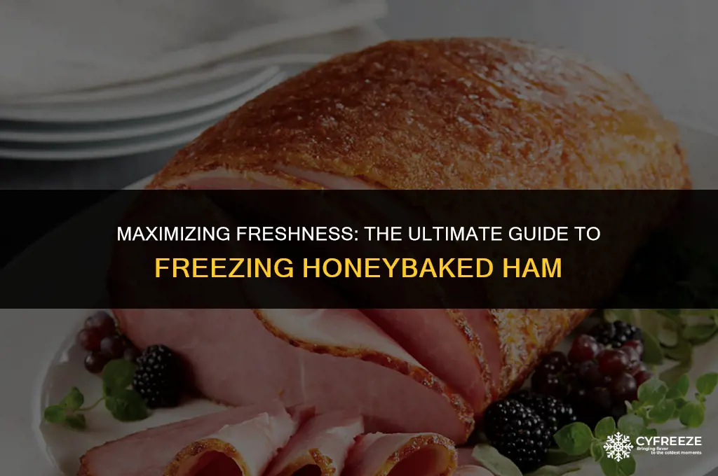 how long will honeybaked ham last in freezer