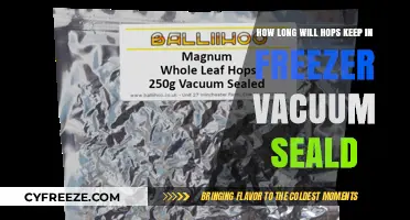 Preserving Freshness: The Ultimate Guide to Freezing Vacuum-Sealed Hops