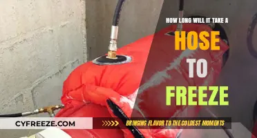 Chilling Insights: The Surprising Timeline of a Hose's Freeze