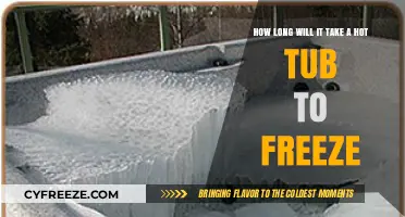 Chilling Down: The Surprising Timeline of a Hot Tub Freeze