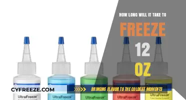 Chill Time: A Quick Guide to Freezing 12 Ounces of Liquid