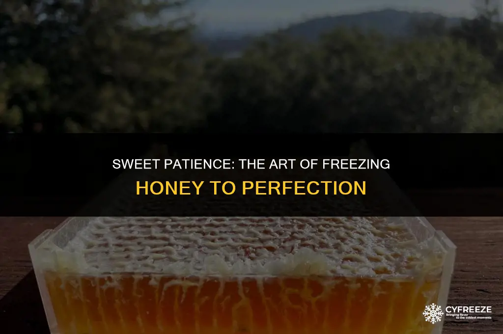 how long will it take to freeze hon y