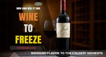 Chilling Insights: The Surprising Timeline for Freezing Wine