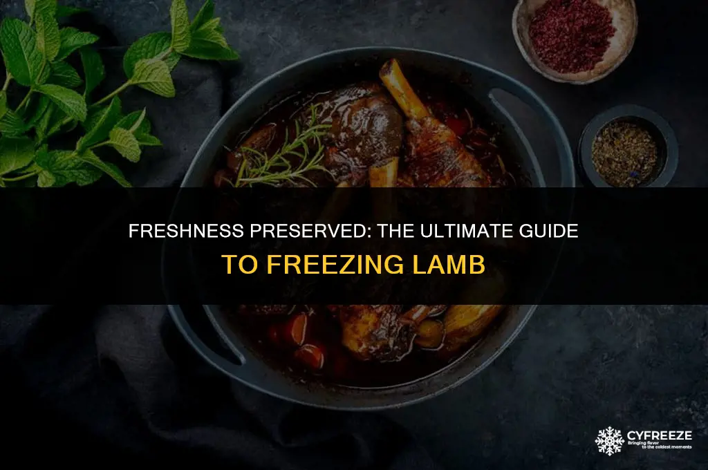 how long will lamb keep in the freezer