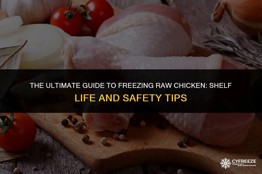 how long will raw chicken last in the freezer