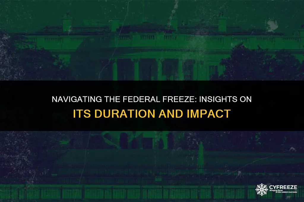 how long will the federal freeze last