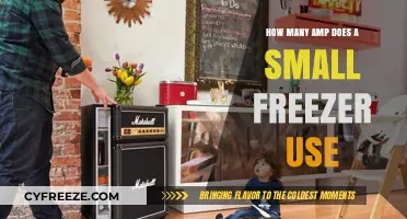 Small Freezer Amp Usage: Understanding Energy Consumption for Efficiency