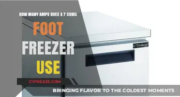 7 Cubic Foot Freezer Amp Usage: Energy Efficiency Explained