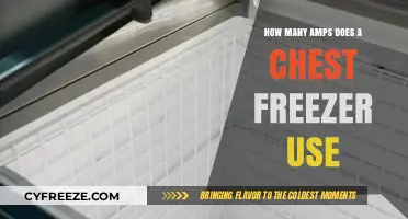 Chest Freezer Amp Usage: Understanding Energy Consumption and Costs