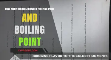 Exploring the Temperature Gap: Freezing to Boiling Point Degrees