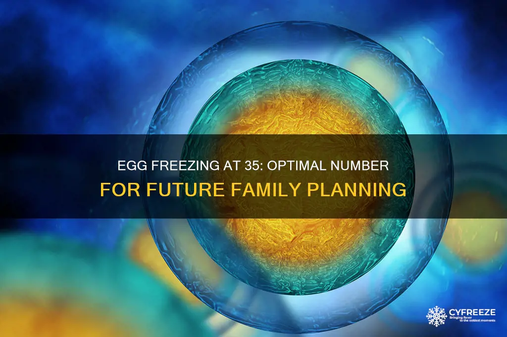 how many eggs should i freeze at 35