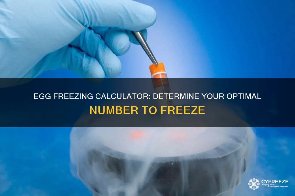 how many eggs to freeze calculator