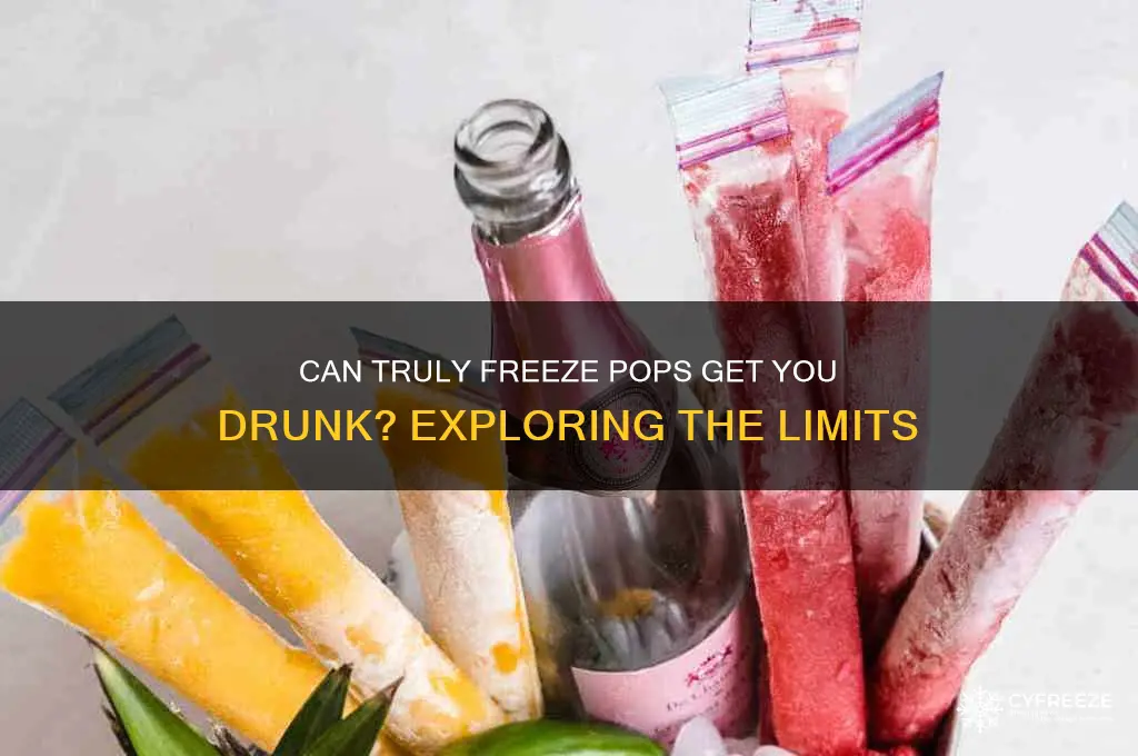 how many truly freeze pops to get drunk