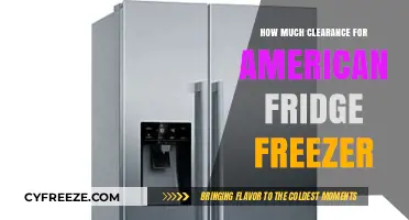 Optimal Clearance Requirements for American Fridge Freezers