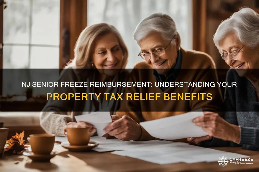 how much do you get reimbursed on nj senior freeze