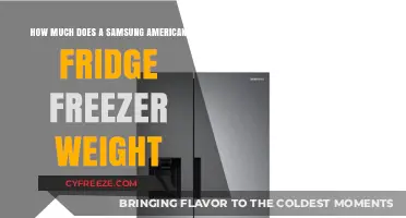 The Weight of Convenience: Samsung American Fridge Freezer Specifications