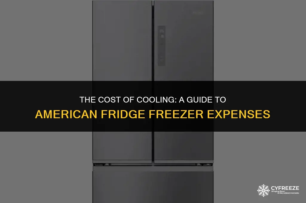 how much does an american fridge freezer cost to run