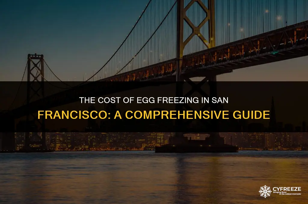 how much does egg freezing cost in sf