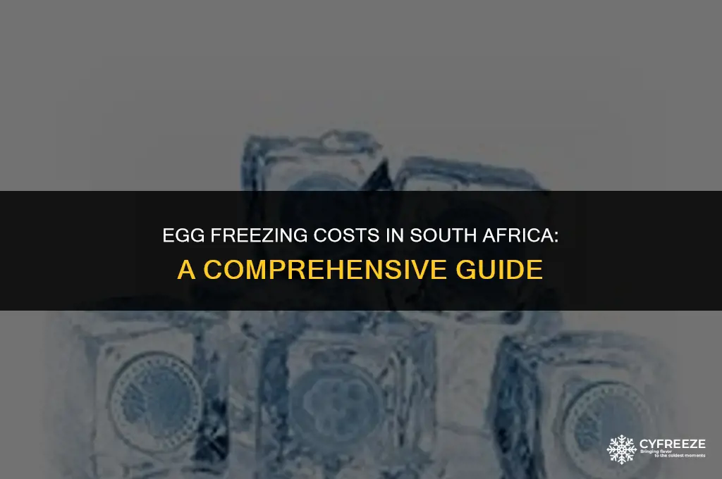 how much does egg freezing cost in south africa