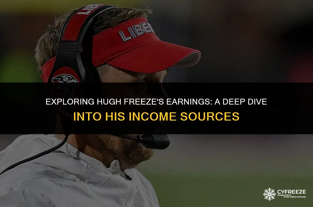 how much does hugh freeze make