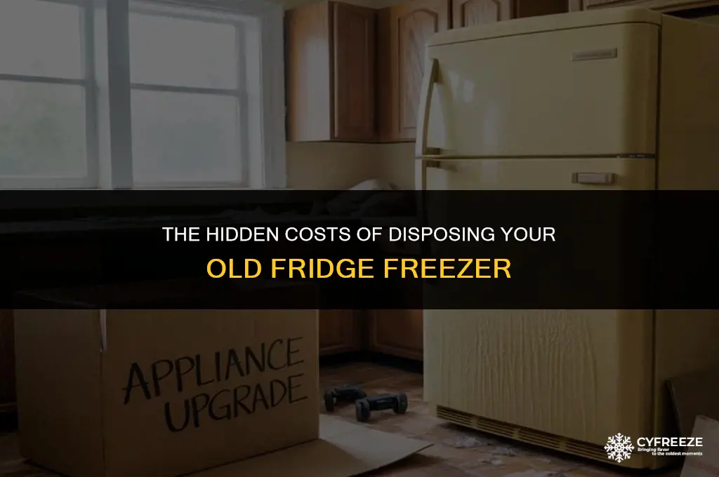 how much does it cost to dump a fridge freezer