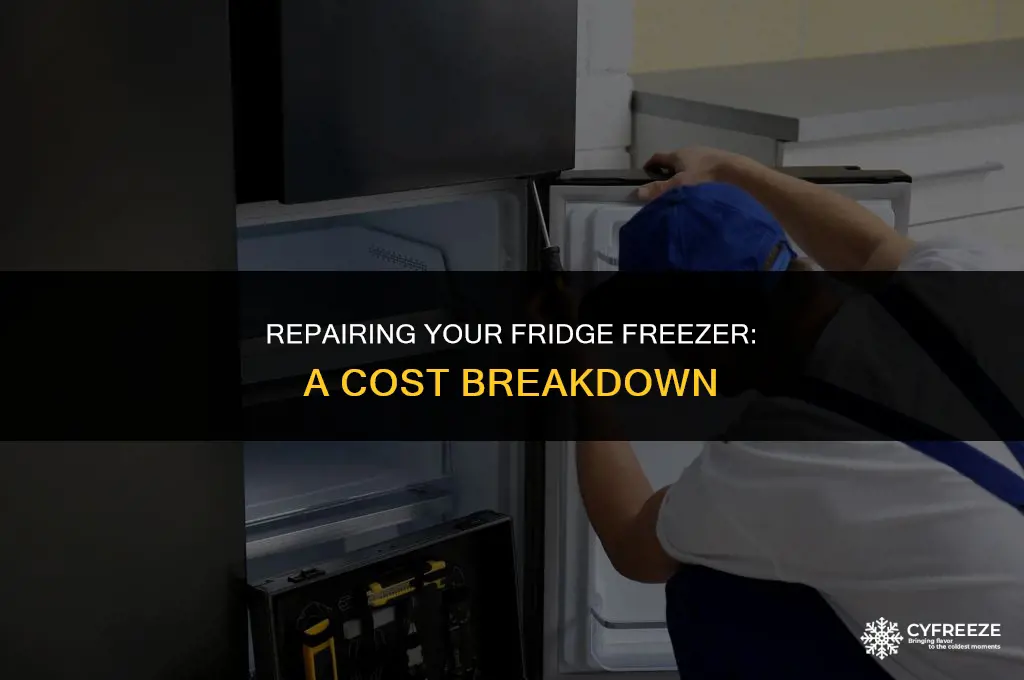 how much does it cost to fix a fridge freezer