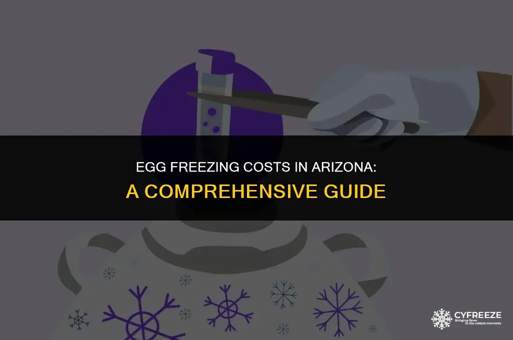 how much does it cost to freeze eggs in arizona