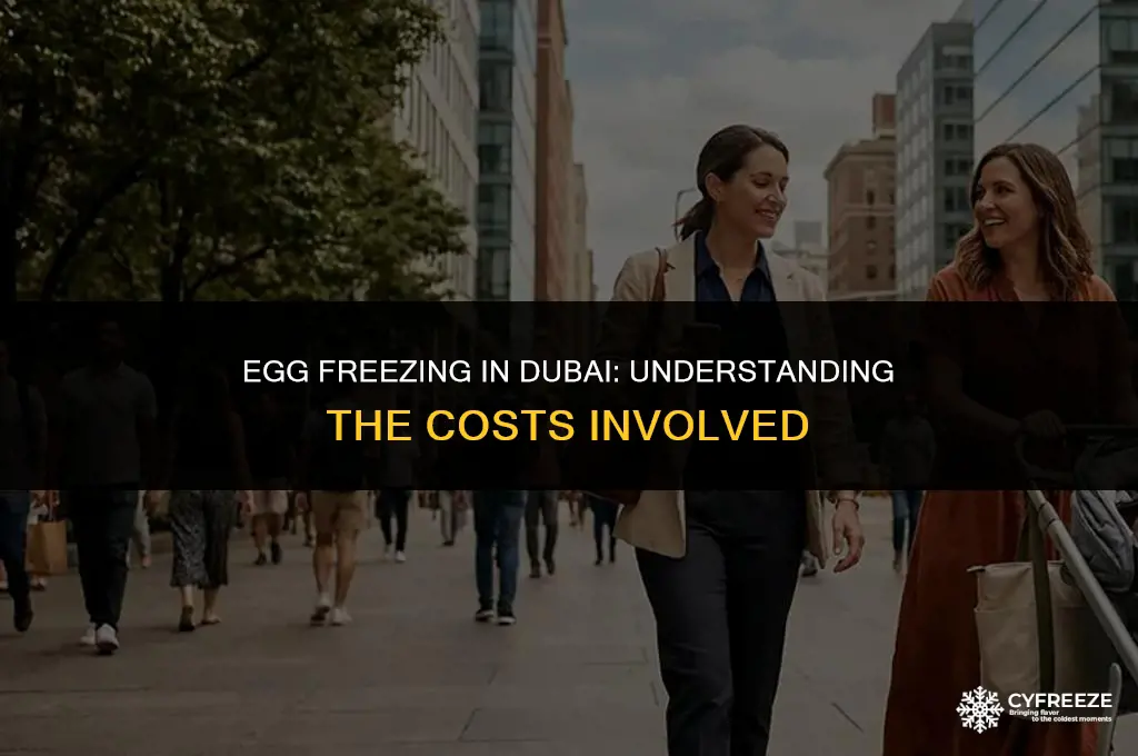 how much does it cost to freeze eggs in dubai