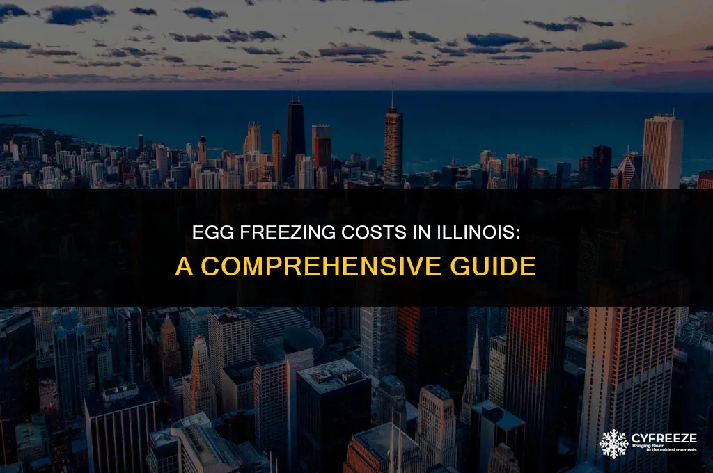 how much does it cost to freeze eggs in illinois