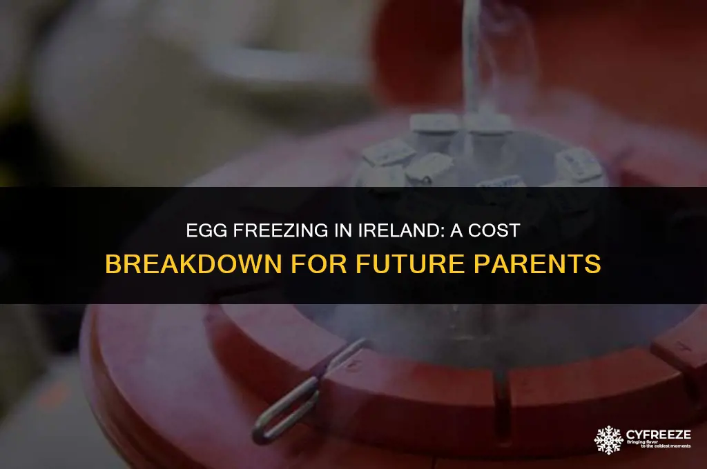 how much does it cost to freeze eggs in ireland