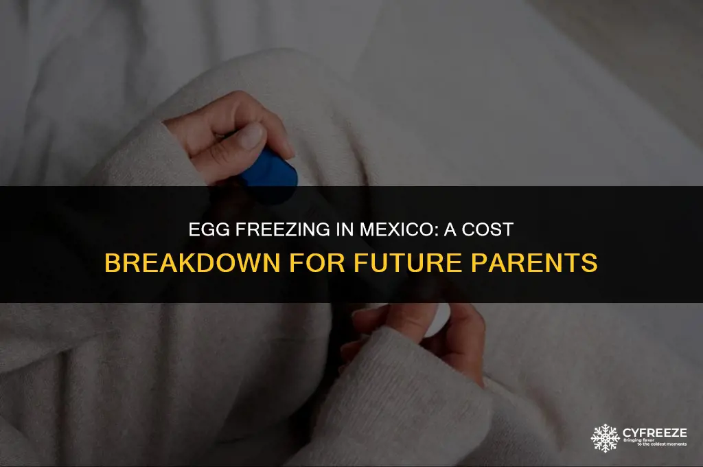 how much does it cost to freeze eggs in mexico