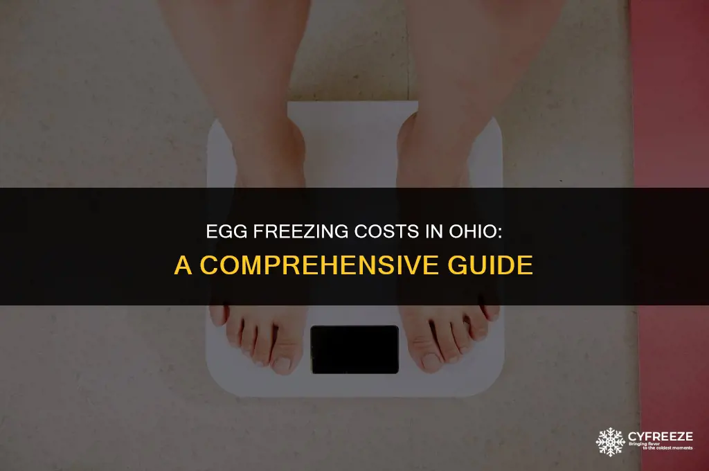 how much does it cost to freeze eggs in ohio