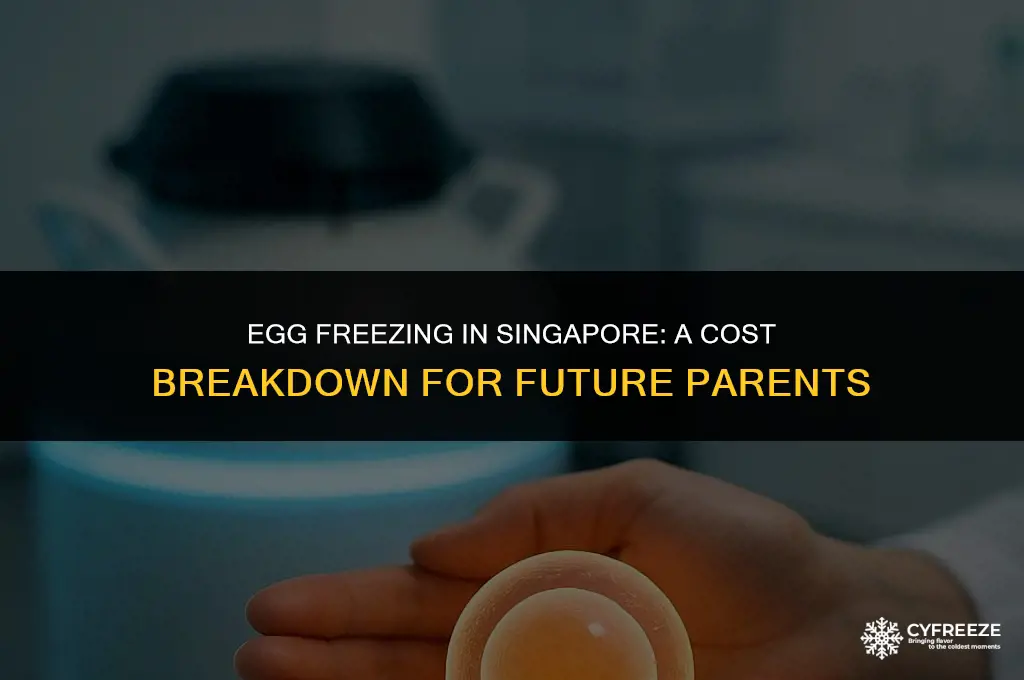 how much does it cost to freeze eggs in singapore
