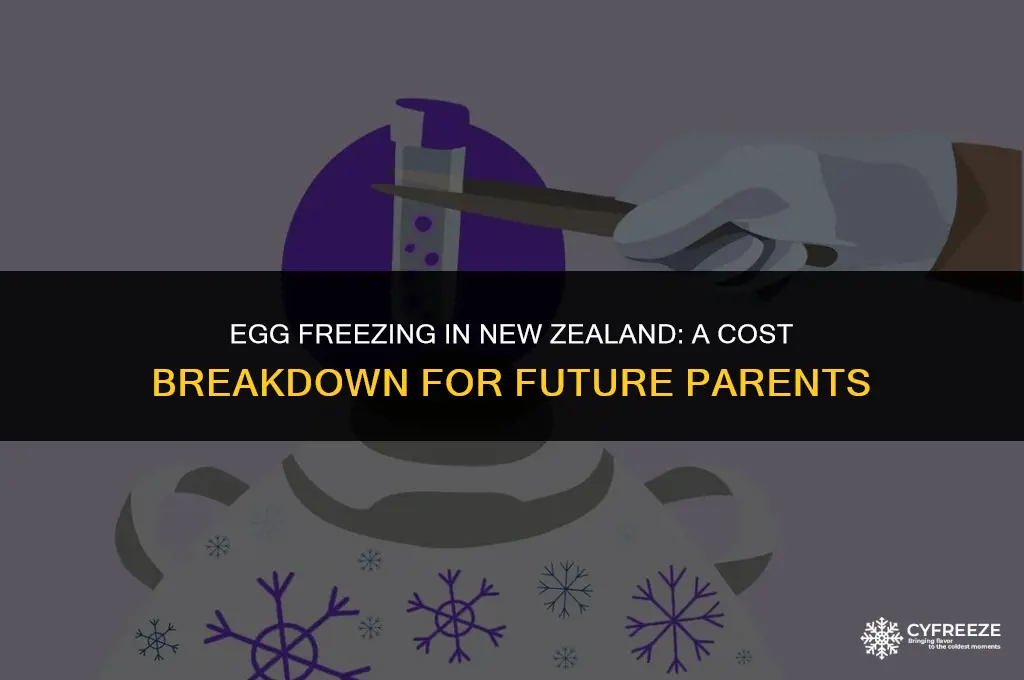 how much does it cost to freeze eggs nz