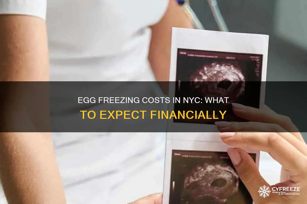 how much does it cost to freeze your eggs nyc