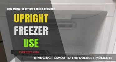 Old Kenmore Upright Freezer Energy Usage: Efficiency and Cost Breakdown