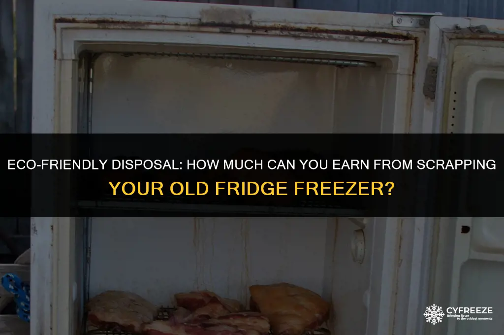 how much for scrap fridge freezer