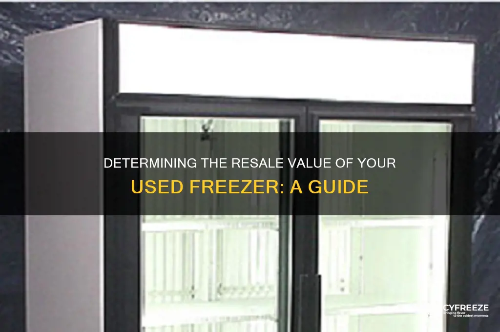 how much is a used freezer worth