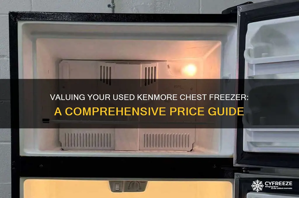 how much is a used kenmore chest freezer worth