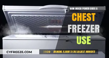 Chest Freezer Power Consumption: Understanding Energy Usage and Costs