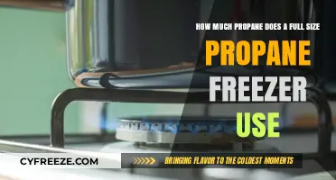 Propane Freezer Efficiency: Full-Size Model Propane Consumption Explained