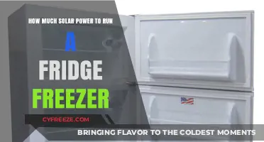 Sustainable Cooling: Sizing Solar Power for Your Fridge Freezer