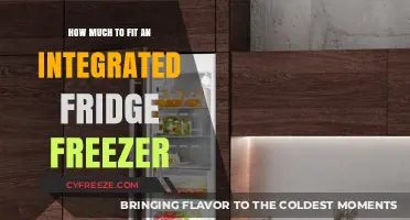 Cost Guide: Installing an Integrated Fridge Freezer in Your Kitchen