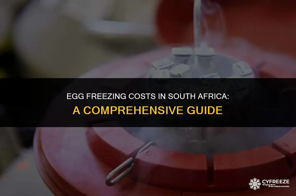 how much to freeze eggs in south africa
