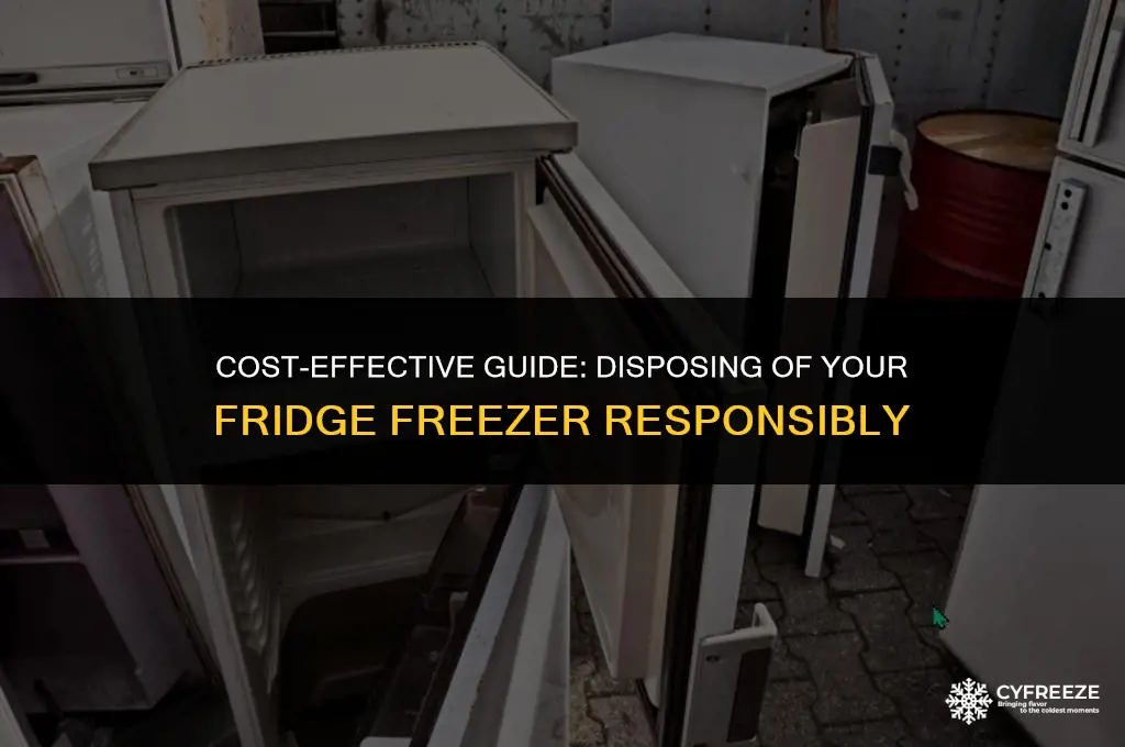 how much to take a fridge freezer to the tip